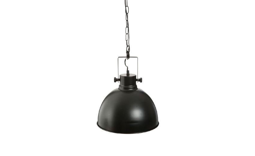 Naty sospensione 1 luce in metallo nero Ø30 cm- -Nero-Metallo Naty sospensione 1 luce in metallo nero Ø30 cm- -Nero-Metallo