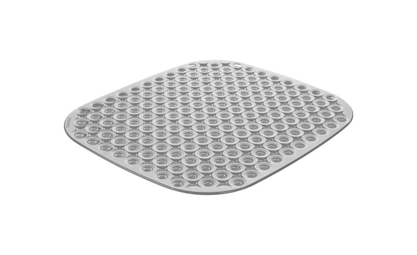 Cleankit tappeto per lavello grigio 32x28 cm - -Grigio-Plastica-28 cmx32 cm Cleankit tappeto per lavello grigio 32x28 cm - -Grigio-Plastica-28 cmx32 cm