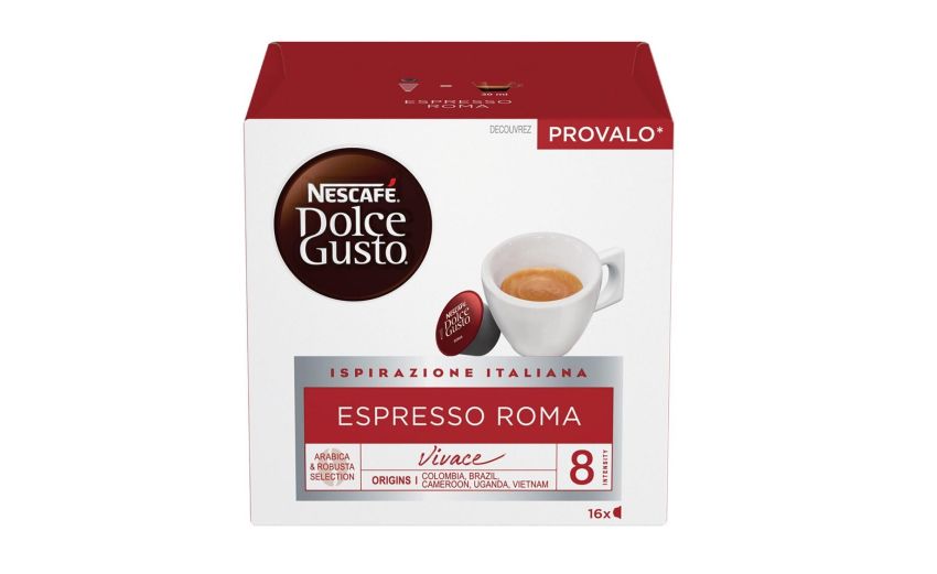 Box 16 capsule caffè Espresso - Miscela Roma-Nescafe' Dolce Gusto Box 16 capsule caffè Espresso - Miscela Roma-Nescafe' Dolce Gusto