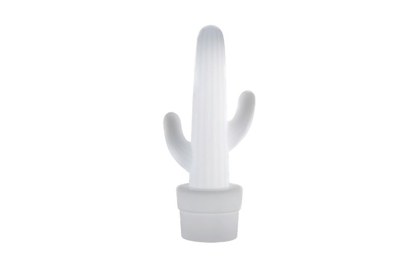 Kaktus piantana da esterno LED 35W h100 cm- -Bianco-Polipropilene-100 cmx44 cm Kaktus piantana da esterno LED 35W h100 cm- -Bianco-Polipropilene-100 cmx44 cm