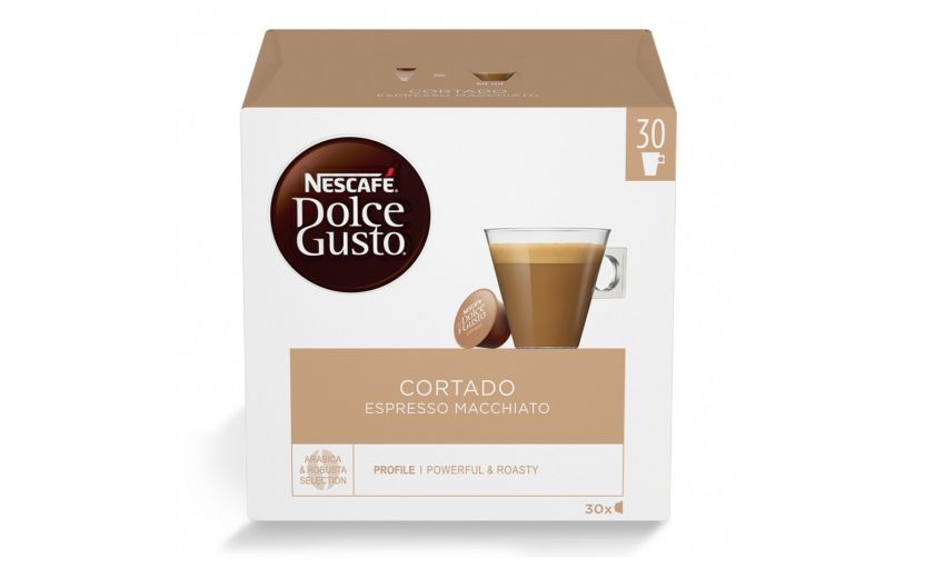 Nescafé Dolce Gusto Box 30 capsule Cortado-espresso macchiato Nescafé Dolce Gusto Box 30 capsule Cortado-espresso macchiato