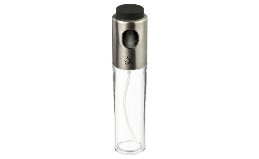 Spray vaporizzatore olio/aceto- -Trasparente-Plastica-18 cmx4 cm