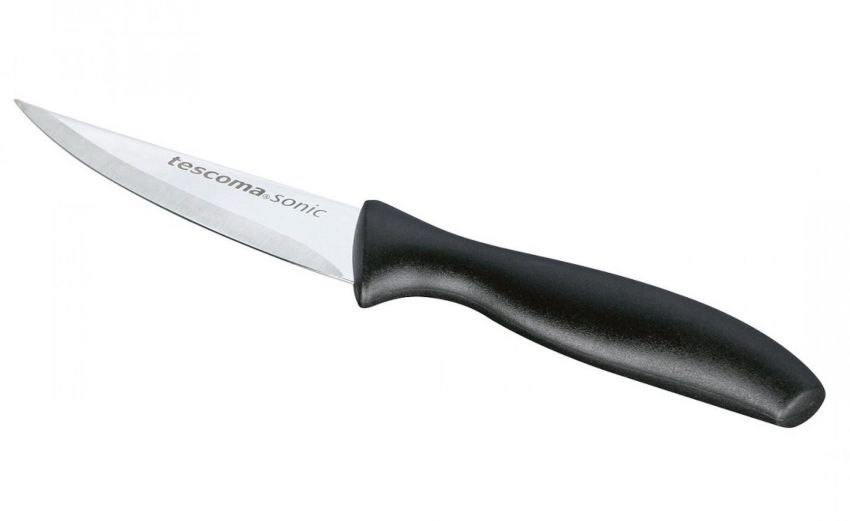 Sonic coltello multiuso in acciaio 8 cm- -Nero-Acciaio Sonic coltello multiuso in acciaio 8 cm- -Nero-Acciaio