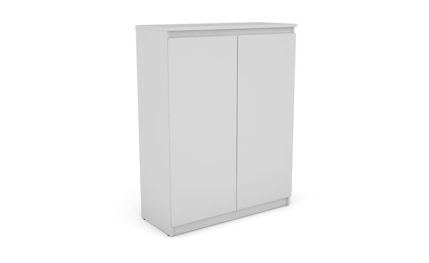 Akitas madia 2 ante battenti bianco--Bianco-Pannello-104 cmx80 cm Akitas madia 2 ante battenti bianco--Bianco-Pannello-104 cmx80 cm