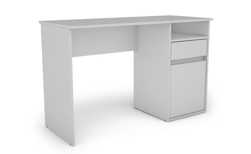Easy scrivania colore bianco-1 cassetto Easy scrivania colore bianco-1 cassetto