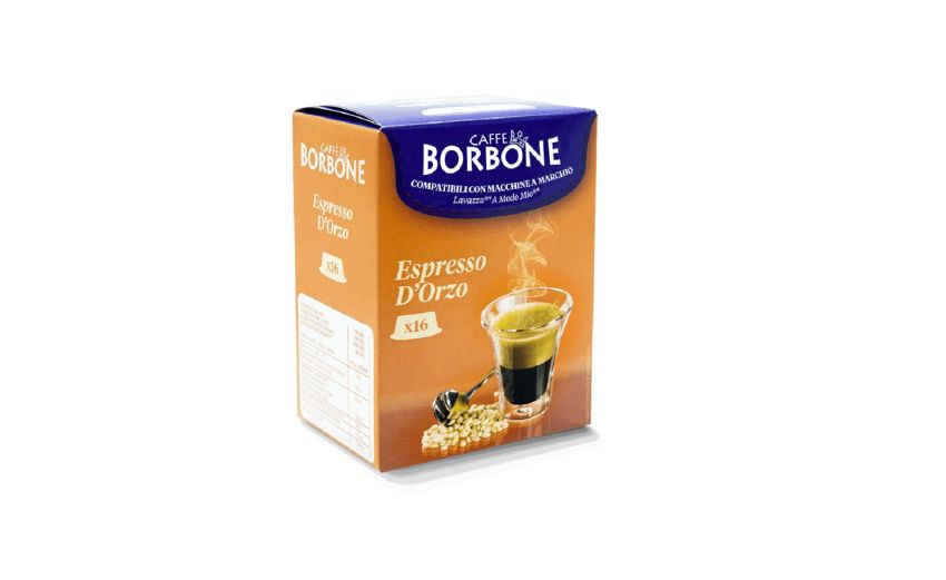 Borbone Box 16 Capsule Espresso d'orzo-compatibili Lavazza A Modo Mio Borbone Box 16 Capsule Espresso d'orzo-compatibili Lavazza A Modo Mio