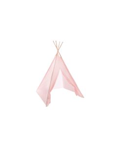 Tipi tenda kids in poliestere rosa 120x160 cm- --Poliestere-160 cmx120 cm