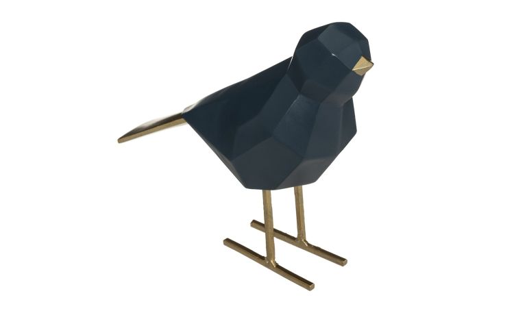 Bird decorazione origami colori assortiti --Multicolore-Ferro-16 cmx16