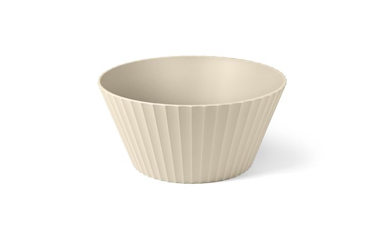 Hera ciotola sugar ø25 cm--Beige-Polipropilene