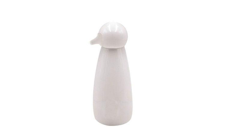 Pinguino macina spezie in faggio bianco - -Bianco-Legno