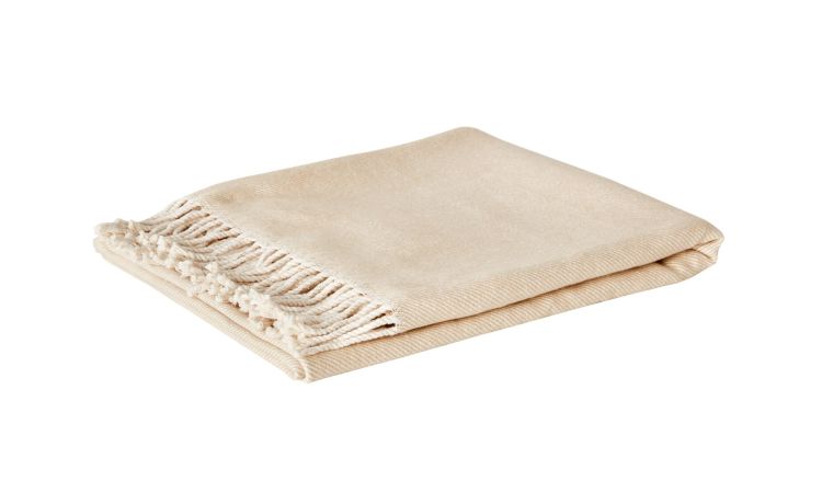 Flaky plaid in cotone tortora 130x160 cm- -Tortora-100% Cotone-160 cmx130 cm