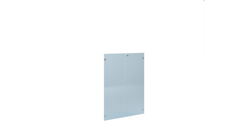 Beta set 2 ante in vetro h 125 cm-Misure L 90 x H 125 cm--Vetro-125 cmx90 cm
