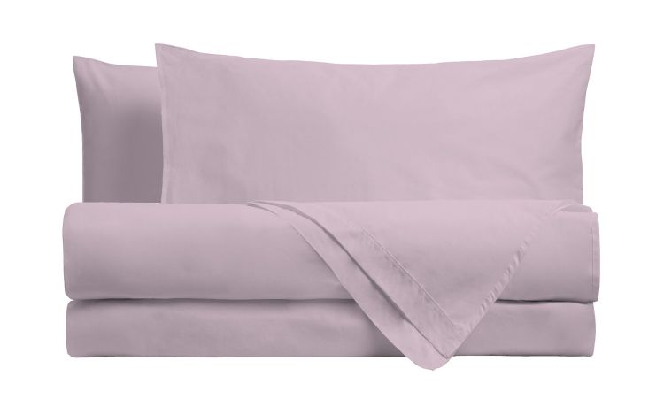 Completo letto 1 piazza rosa--Rosa-Cotone