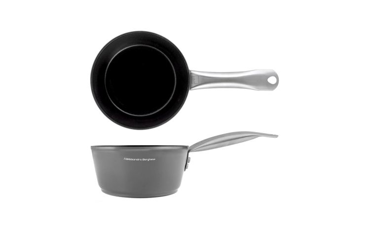 Inox Quality casseruola antiaderente Ø16 cm--Grigio-Alluminio