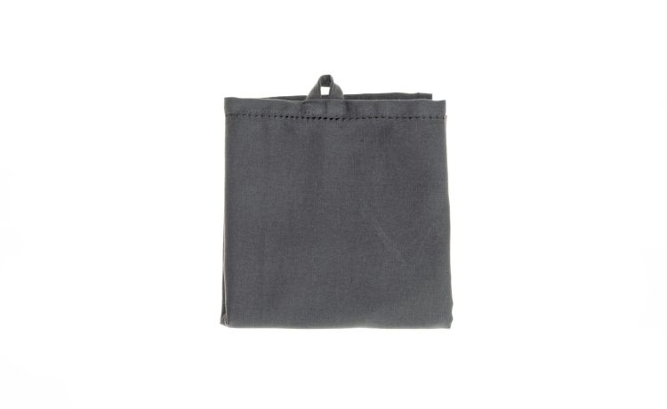 Greta set 2 strofinacci 100% cotone grigio scuro- --100% Cotone-70 cmx50 cm