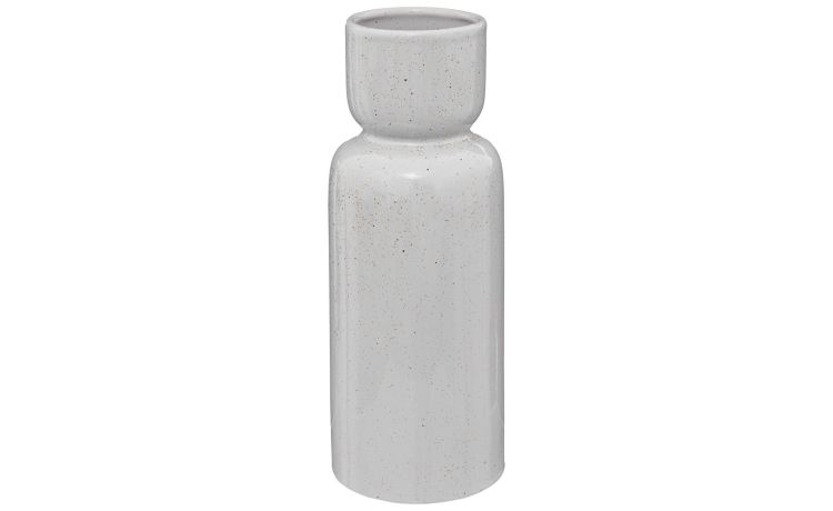 Anya vaso in gres bianco Ø11