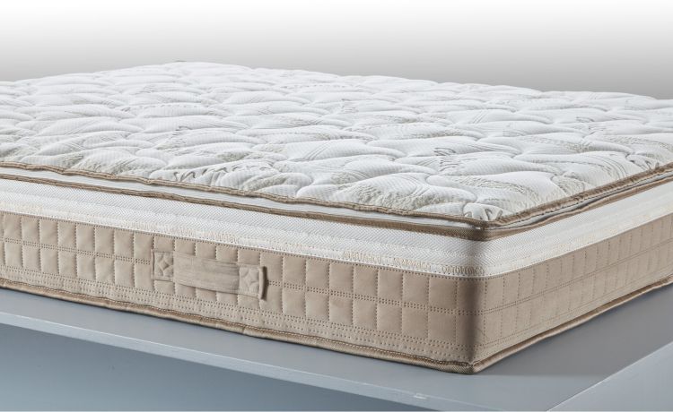 Luxury Memory Wave materasso matrimoniale 160x190cm-Memory foam-Legno naturale-Eliocell schiumato-Matrimoniale