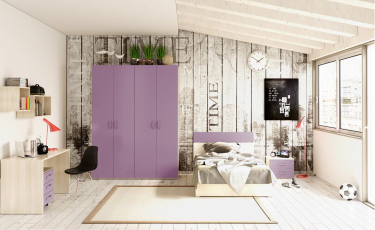 York cameretta betulla e lavanda