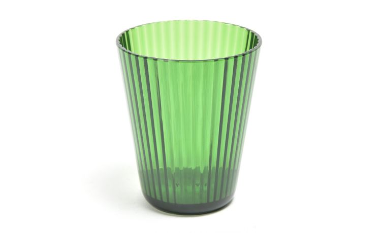 Bicchiere d'acqua lys verde ⌀8