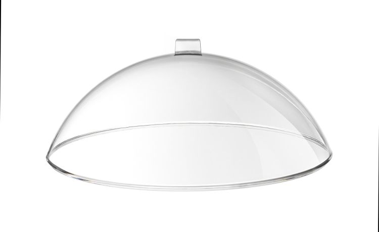 Coperchio copripaste/copritorte trasparente ø 30 cm --Trasparente-Polipropilene