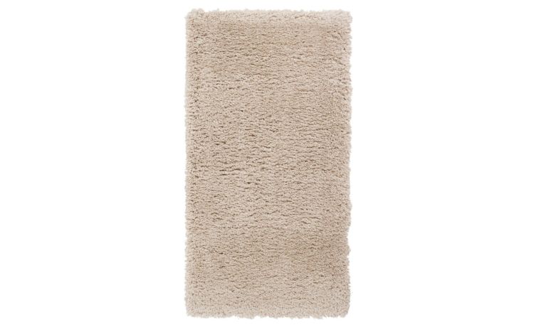 Fuzzy tappeto in tessuto riciclato beige 60x120 cm--Beige-Poliestere riciclato-120 cmx60 cm