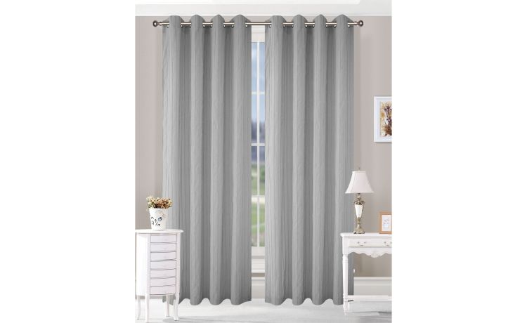 Plissè tenda in tessuto bianco 140x280 cm--Bianco-100% Poliestere-280 cmx140 cm