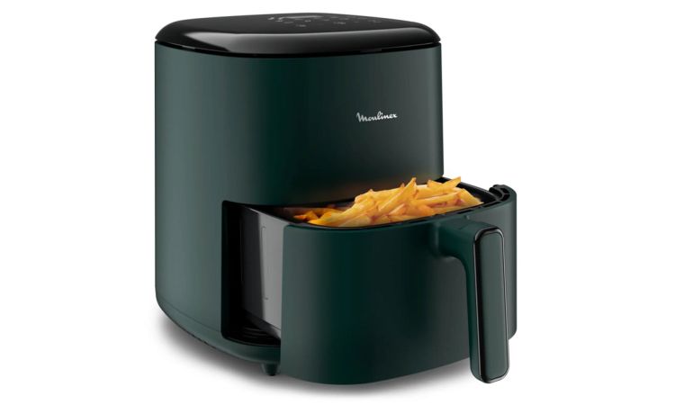 Moulinex Friggitrice ad aria Easy Fry Max 5L Forest-cestello da 5 litri-Nero