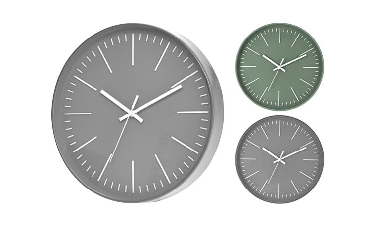 Remì orologio moderno Ø30 cm- --Polipropilene