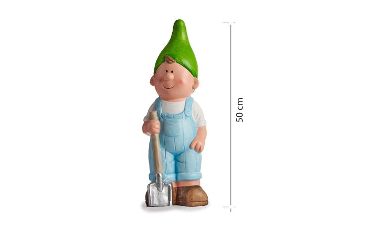 Willie elfo in ceramica h50 cm colori assortiti--Multicolore-Ceramica-50 cmx15 cm