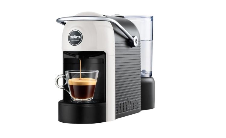 Lavazza Macchina caffè Jolie bianca -con sistema di capsule A Modo Mio Lavazza-Bianco--21 cmx12