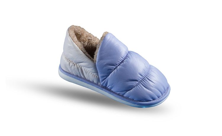 Furbal ciabatte ergonomiche imbottite colori assortiti --Blu-Poliestere