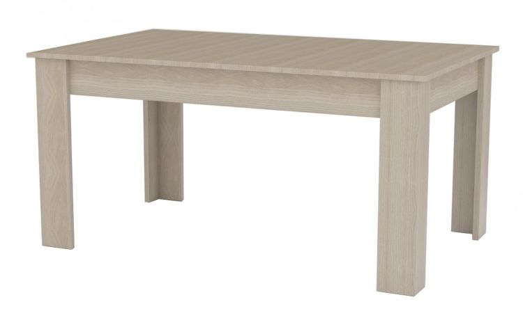 Jesi tavolo allungabile olmo-Con piano in melaminico olmo-Legno naturale-Melaminico-75 cmx140 cm