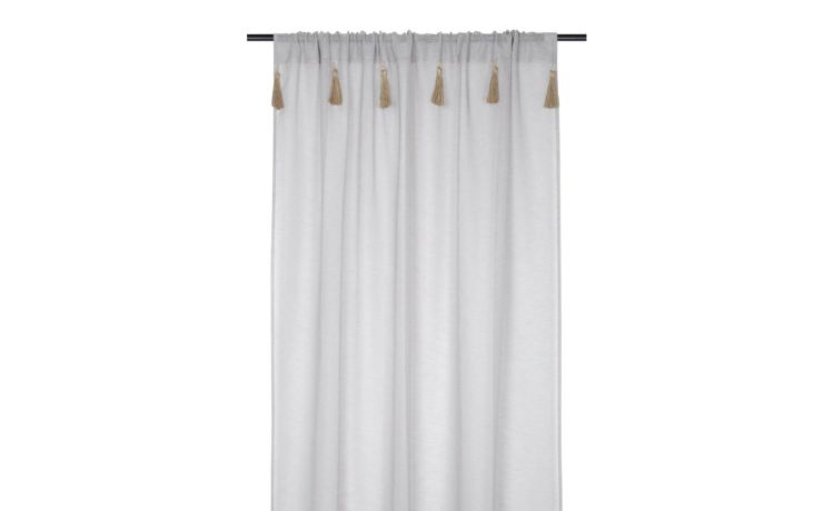 Tenda ibiza voile naturale 140x260 cm