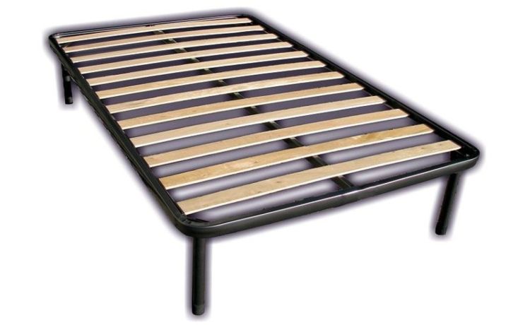 Easy rete per letto piazza e mezza 120x190cm-12 doghe---Piazza e mezza