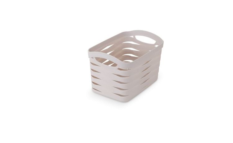 Laki cestino bianco L--Bianco-Polipropilene-20.5 cmx31.5 cm