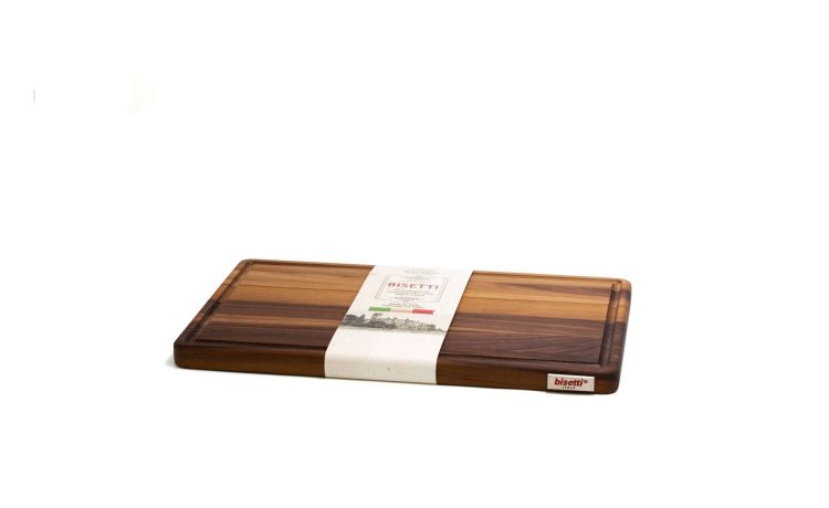 Tagliere in noce lamellare 40x25 cm--Legno naturale-Legno-2 cmx40 cm