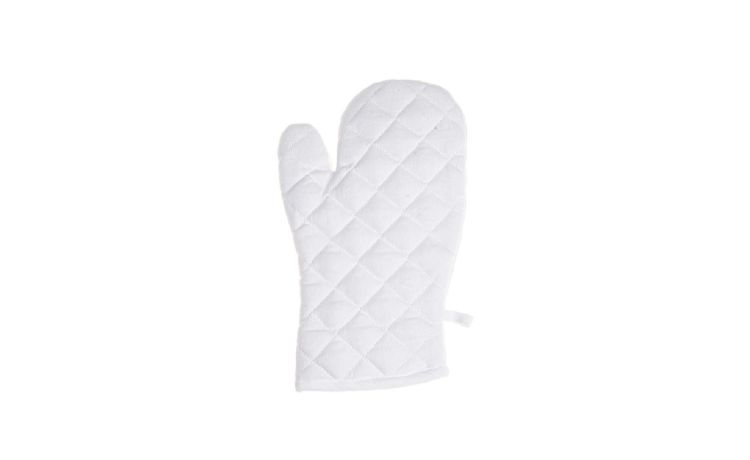 Greta guanto in 100% cotone bianco - --100% Cotone-32 cmx18 cm