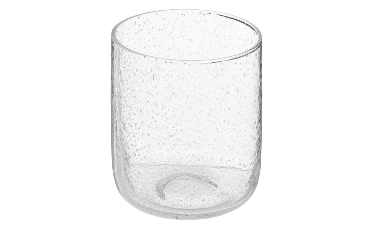 Naja bicchiere acqua in vetro trasparente 300 ml--Trasparente-Vetro