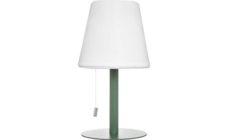 Zack lampada da tavolo LED in acciaio verde--Verde-Acciaio