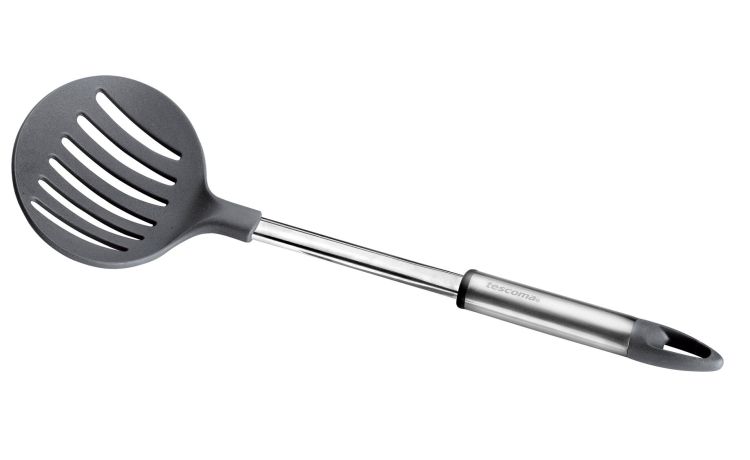 Grandchef schiumarola in nylon e acciaio nero- -Cromo-Nylon