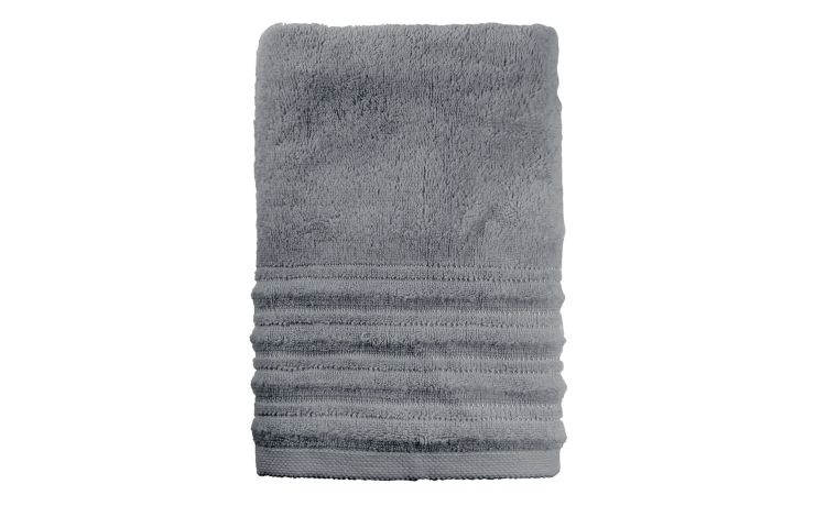 Terry telo bagno in cotone grigio scuro 90x140 cm