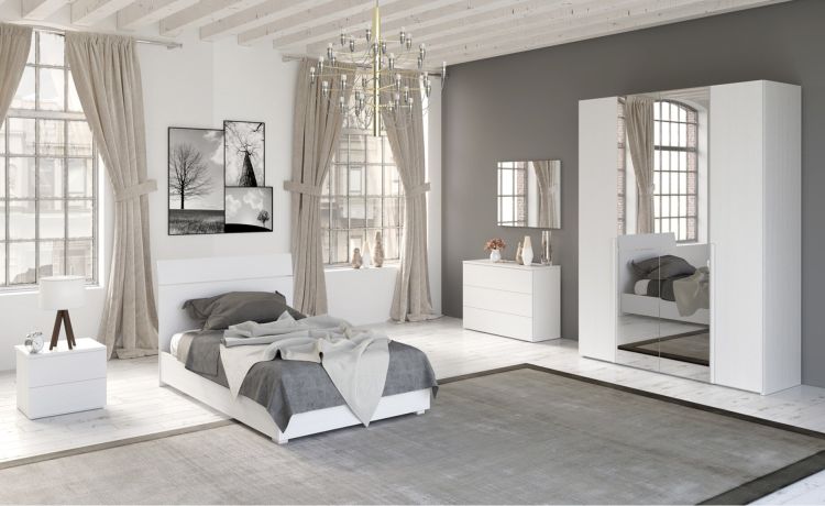 Mia cameretta bianco frassino