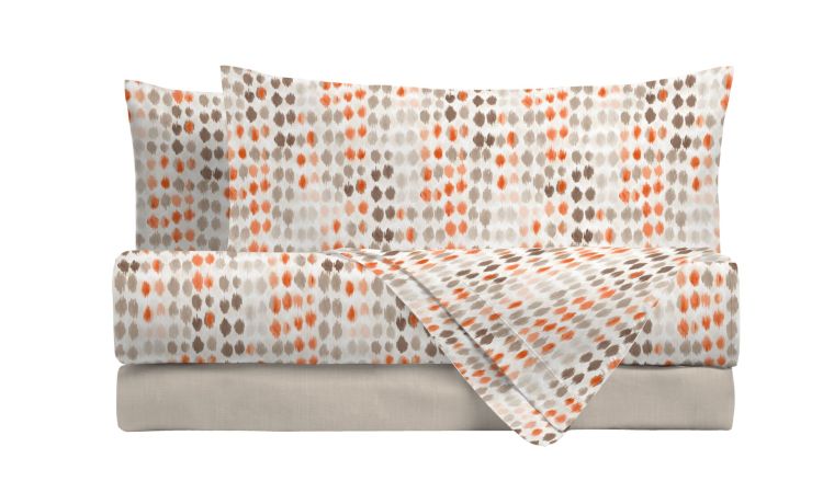 Bryce completo letto 2 piazze tortora