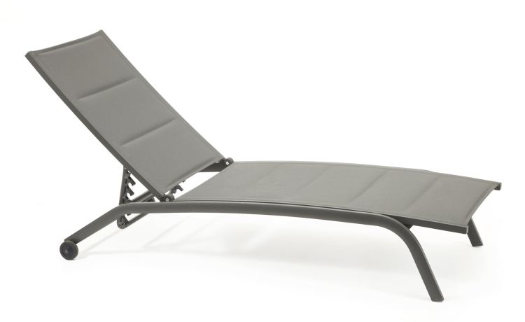 Strips lettino in alluminio color grigio--Grigio-Alluminio-92,5 cmx192 cm