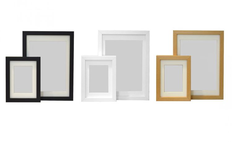 Vita cornice in legno nero 13x18 cm