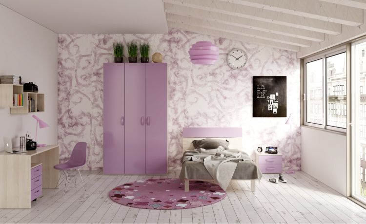 York cameretta betulla e lavanda
