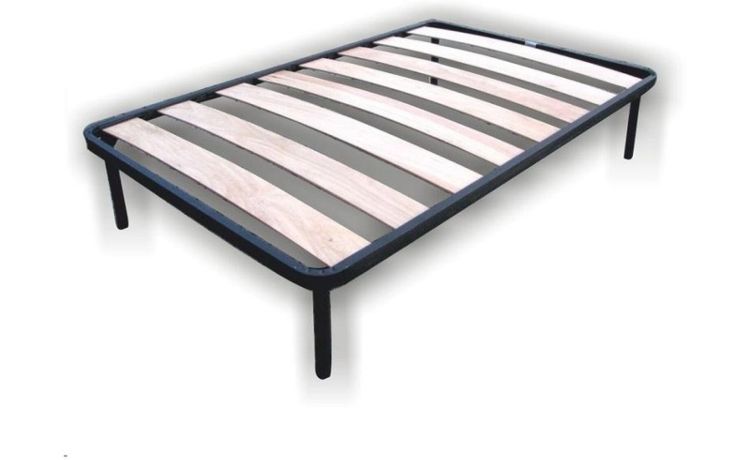 Jumbo rete per letto piazza e mezza 120x190cm-8 doghe---Piazza e mezza