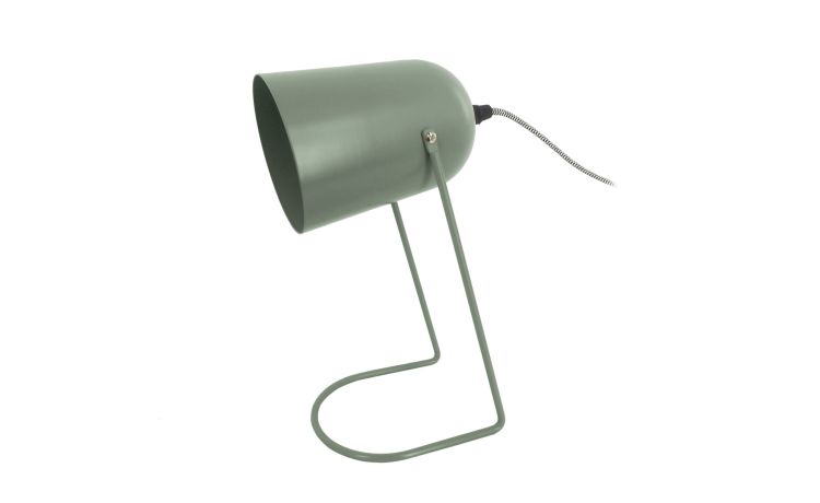 Enchant lampada da tavolo in ferro grigio--Grigio-Ferro-30 cmx14 cm