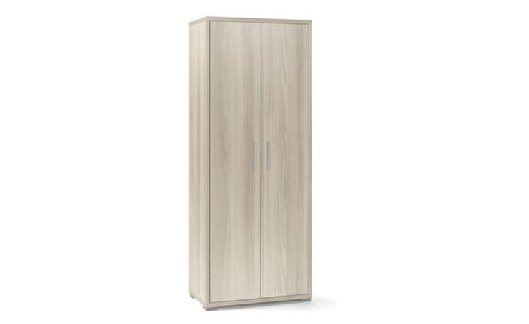 Think mobile ufficio 2 ante colore olmo -Misure L71 x P41 x H182  cm-Legno chiaro-Melaminico-182 cmx71 cm