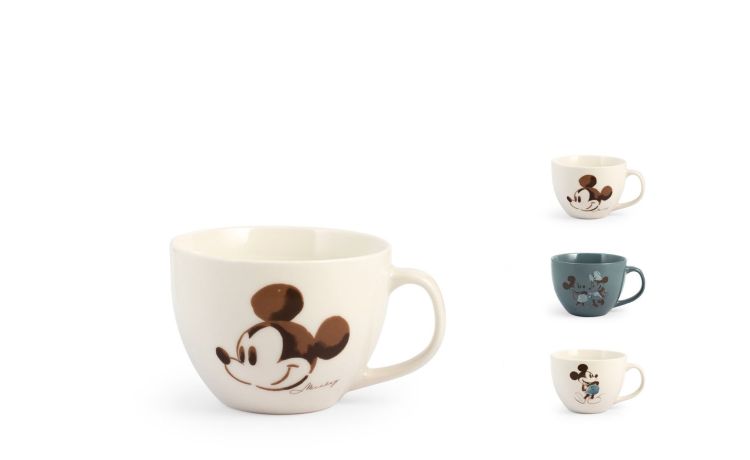 Mickey Blogger tazza jumbo in porcellana- --Porcellana
